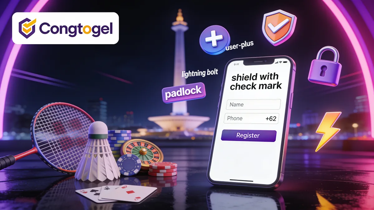 Cara Login CONGTOGEL di HP dan Komputer — congtogel di Indonesia
